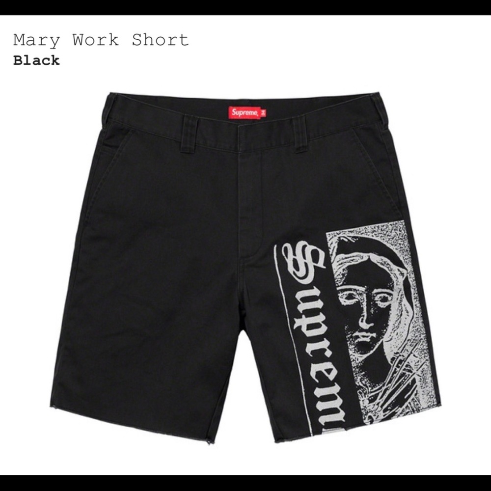 Supreme Mary Work Short